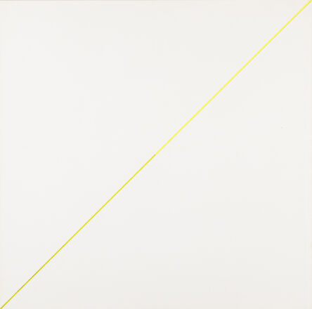 Sandro de Alexandris, ‘Diagonale - doppio giallo’, 1970-1972