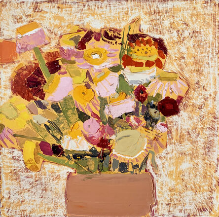 Sydney Licht, ‘Still Life with Flowers in Clay Pot’, 2021