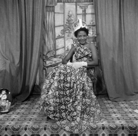 James Barnor, ‘Naa Jacobson as Ballroom Queen, Ever Young studio, Accra, c. 1955 ’, 2019