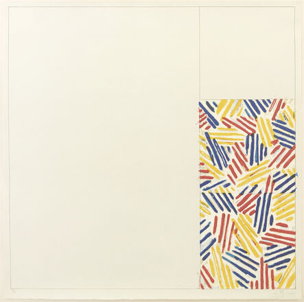 Jasper Johns, ‘#4, FROM 6 LITHOGRAPHS (AFTER UNTITLED 1975)’, 1976
