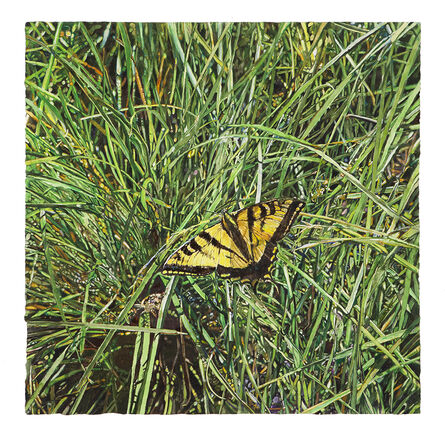 Joseph Raffael, ‘Butterfly in Grasses’, 2020