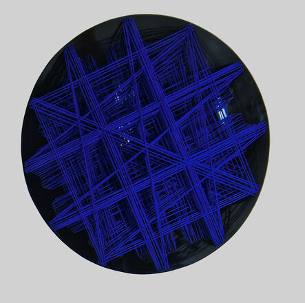Emilio Cavallini, ‘Sreuctural bifurcation - Blue’, 2000