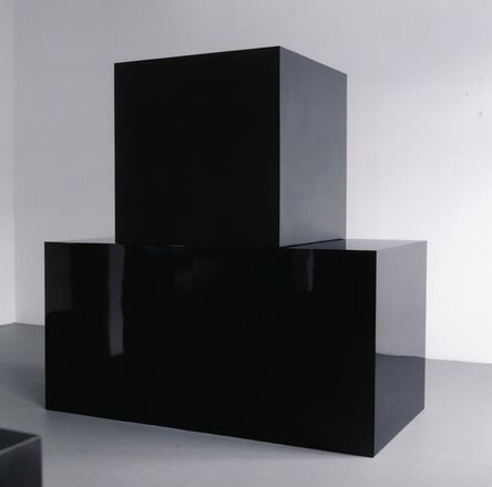 Sol LeWitt, ‘Black Cubes’, 2000