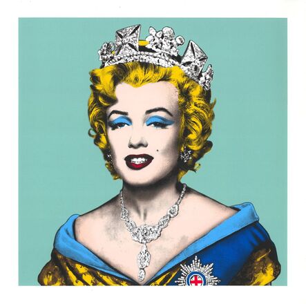 Mr. Brainwash, ‘ Queen Marilyn (Blue)’, 2022