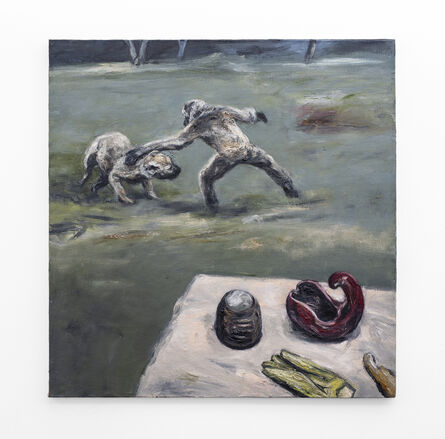 Johann Louw, ‘Kastenades, met stillewe’, 2020