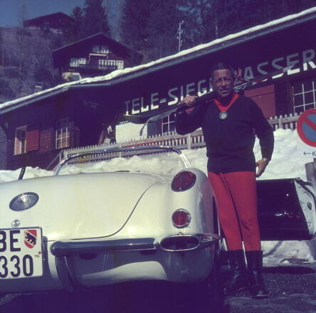 Slim Aarons, ‘Gstaad Skier’, 1961