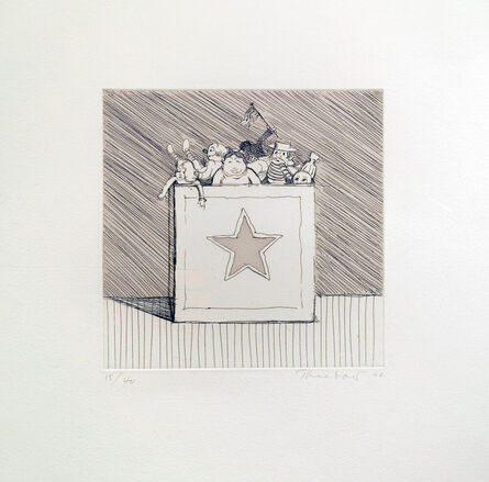 Wayne Thiebaud, ‘Toy Box’, 2002
