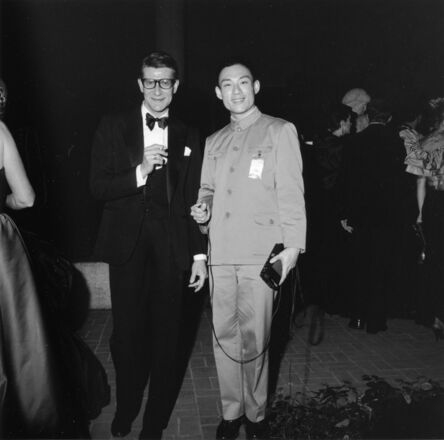 Tseng Kwong Chi, ‘Yves Saint Laurent and Tseng Kwong Chi’, 1980