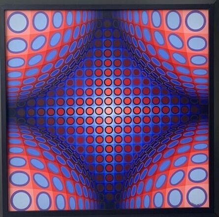 Victor Vasarely, ‘“VEGA-STRIONS-BR”’, 1974