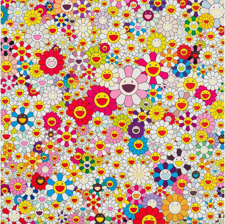 Takashi Murakami, ‘Flowers in Heaven’, 2010