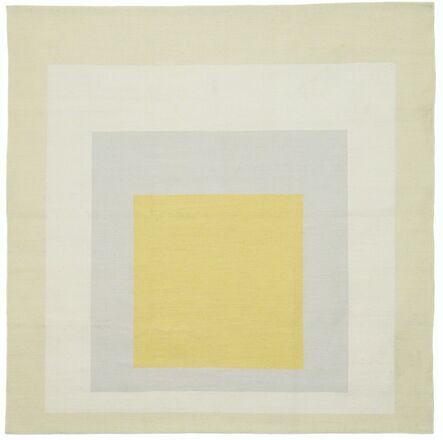 Josef Albers, ‘Homage to the Square Tapestry (Yellow Eden)’, 2018