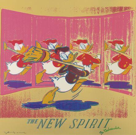 Andy Warhol, ‘The New Spirit (Donald Duck), from: Ads’, 1985