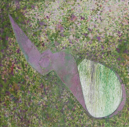Mao Xuhui 毛旭辉, ‘Half Scissors (Purple) 半剪刀（紫色）’, 2011