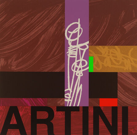 Bruce McLean, ‘Room for a Mean Martini’, 1997