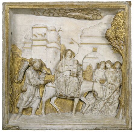 Benedetto Briosco and Tommaso Cazzaniga, ‘The Flight into Egypt’, 1484