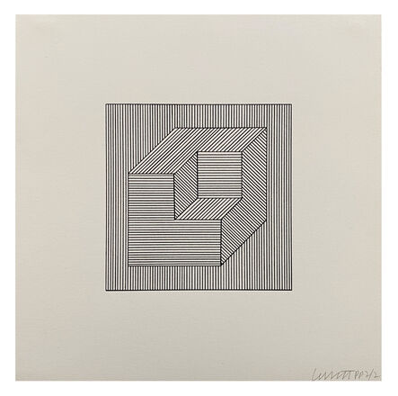 Sol LeWitt, ‘Twelve Forms Derived from a Cube’, 1984