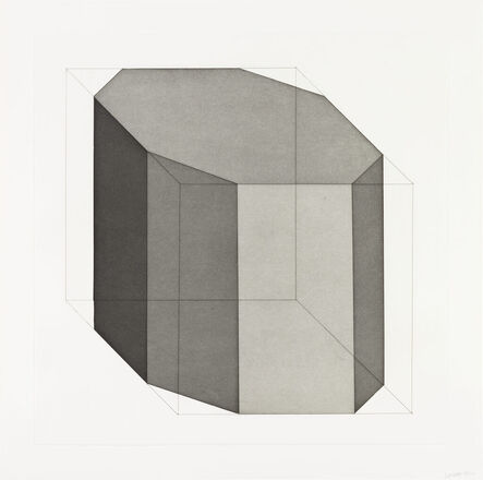 Sol LeWitt, ‘Forms Derived from a Cube: plate #12 (S. 1982.04, K. 1982.04)’, 1982