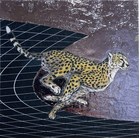 Alexis Kandra, ‘Silver Cheetah’, 2022