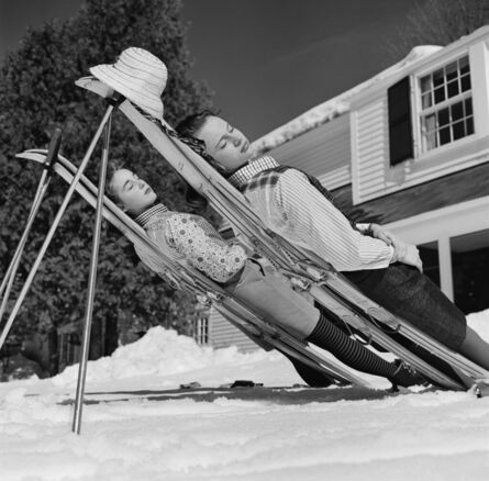 Slim Aarons, ‘New England Skiing’, 1955