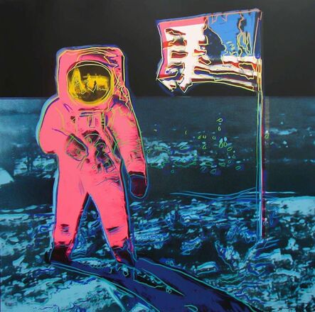 Andy Warhol, ‘Moonwalk, Blue and Pink (FS II.405)’, 1987
