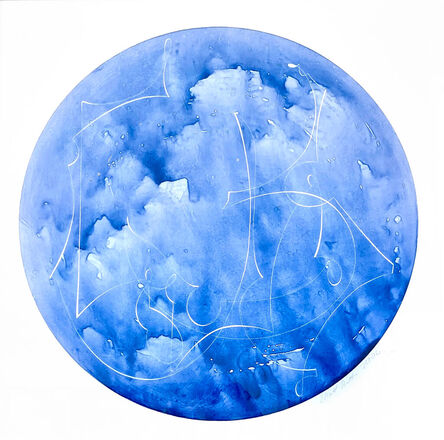Elliott Puckette, ‘Untitled (Blue Circle)’, 2023