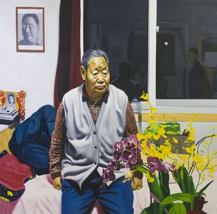 Yuanzheng Wang, ‘The Old Man and the Flowers’, 2012