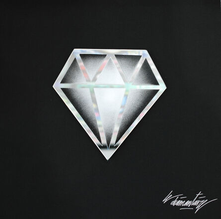 Le Diamantaire, ‘Street Diamond - Dégradé Noir Et Blanc’, 2021