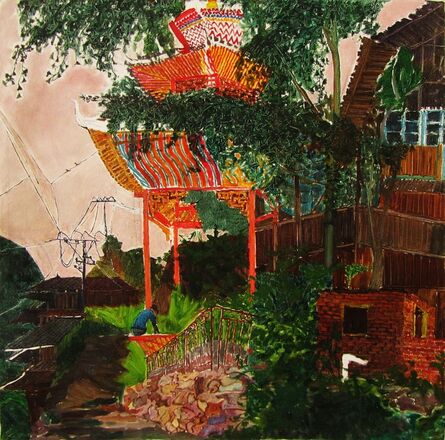 Liang Qunfeng, ‘Colored House in Old Village’, 2013