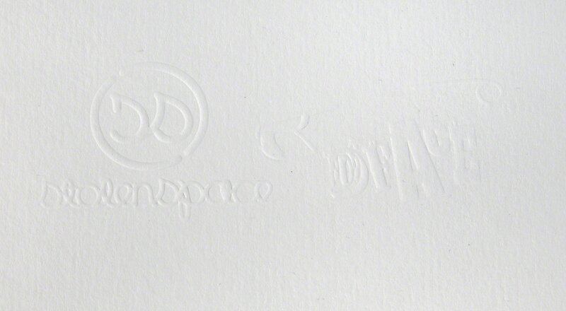 D*Face, ‘Bend Embrace’, 2015, Print, Silkscreen on paper, Julien's Auctions