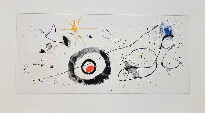 Joan Miró, ‘Abstract Composition’, Print, Color lithograph, Cerbera Gallery