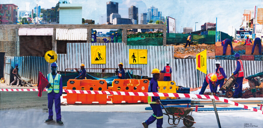 Johannesburg Construction Workers
