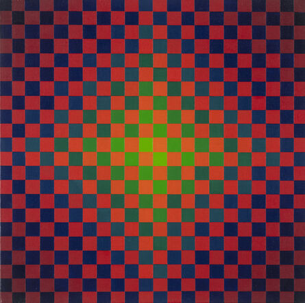 Hugo Demarco, ‘Vibration rouge vert’, 1959