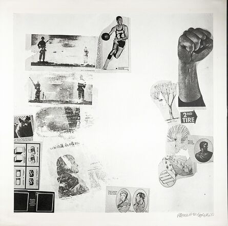 Robert Rauschenberg, ‘Features, from Currents’, 1970