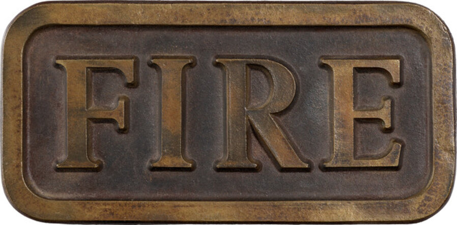 Fire, from 7 Objects/69