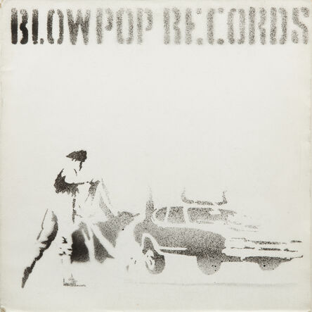 Banksy, ‘Blowpop Records’, ca. 1999