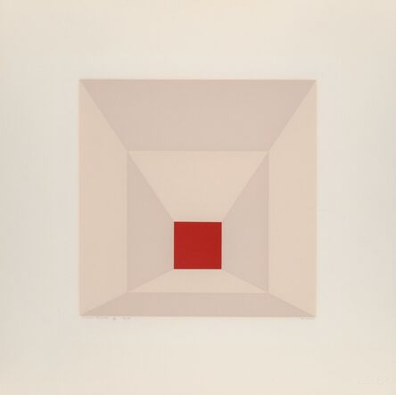 Josef Albers, ‘Mitered Squares’, 1976