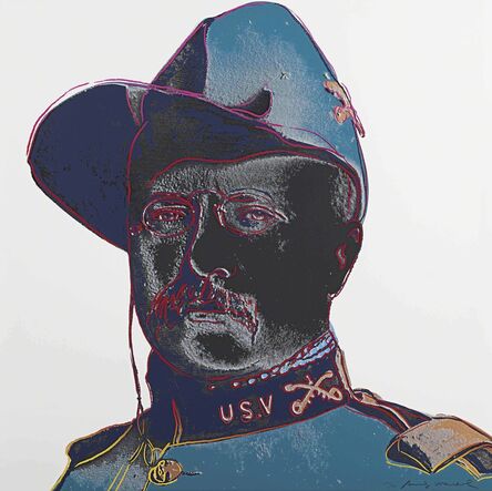 Andy Warhol, ‘Teddy Roosevelt, from Cowboys and Indians’, 1986