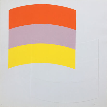 Charles Hinman, ‘Untitled (horizontal lines)’, 1970