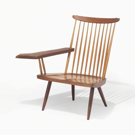 George Nakashima, ‘A 'Single-Arm' Lounge Chair’, 1961