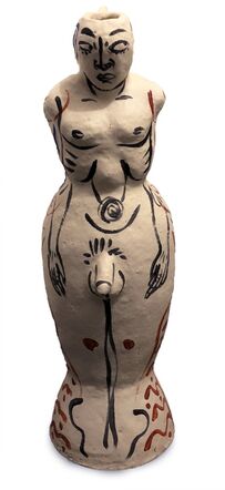 Akio Takamori, ‘Standing Couple’, ca. 1995