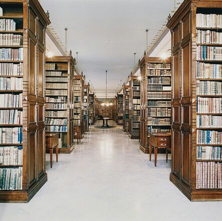 Candida Höfer, ‘Biblioteca de la Real Academia de la Lengua Madrid I’, 2000