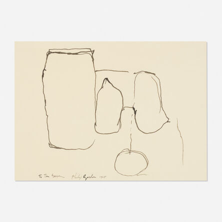 Philip Guston, ‘Untitled (Still-Life)’, 1965