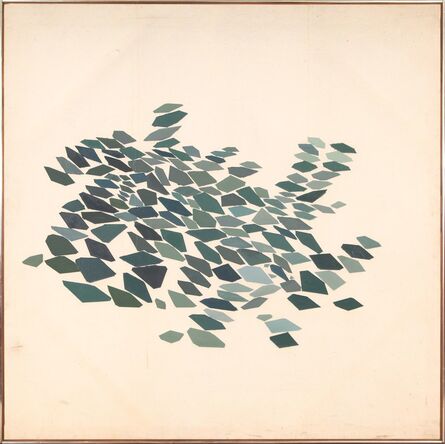 Robert Goodnough, ‘Variations on a Theme VI, Green Gray’, 1969-70