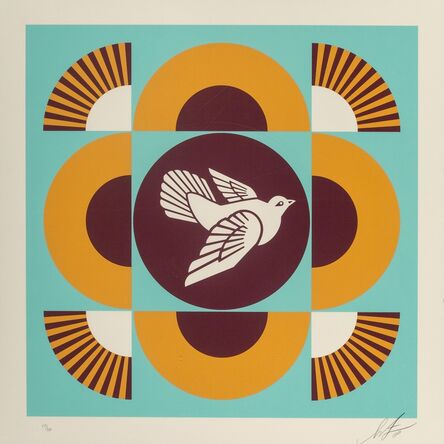 Shepard Fairey, ‘Dove Geometric, set of three’, 2018