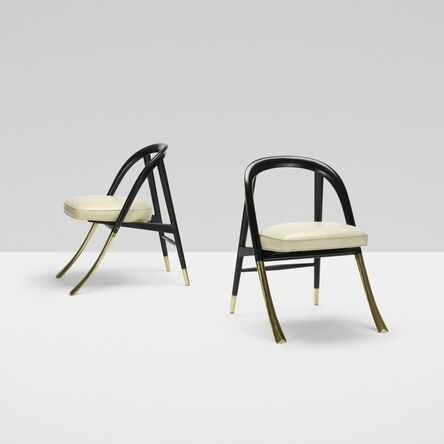 Edward Wormley, ‘A Chairs Model 5481, Pair’, 1954