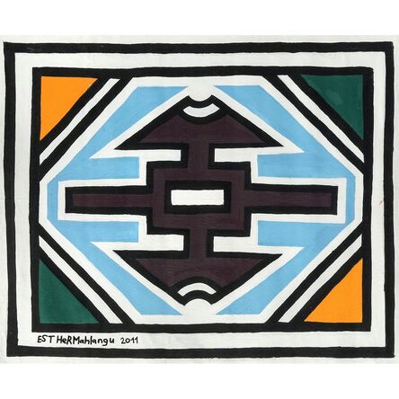 Esther Mahlangu, ‘Abstract’, 2011