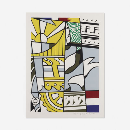 Roy Lichtenstein, ‘Bicentennial Print’, 1975