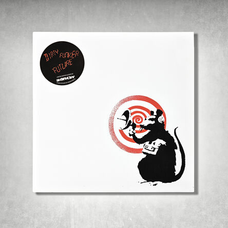 Banksy, ‘Radar Rat - Dirty Funker Vinyl (White)’, 2008