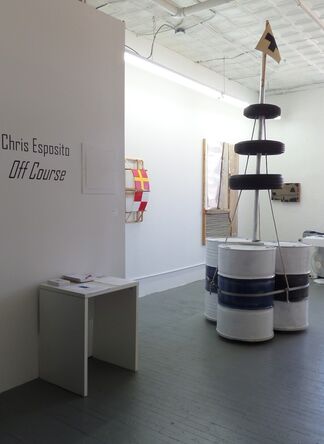 Chris Esposito: Off Course, installation view