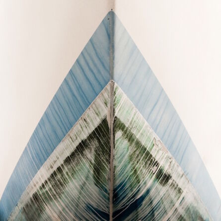 Michele Dragonetti, ‘Untitled ("Blue Streak")’, 2015-printed/mounted 2017